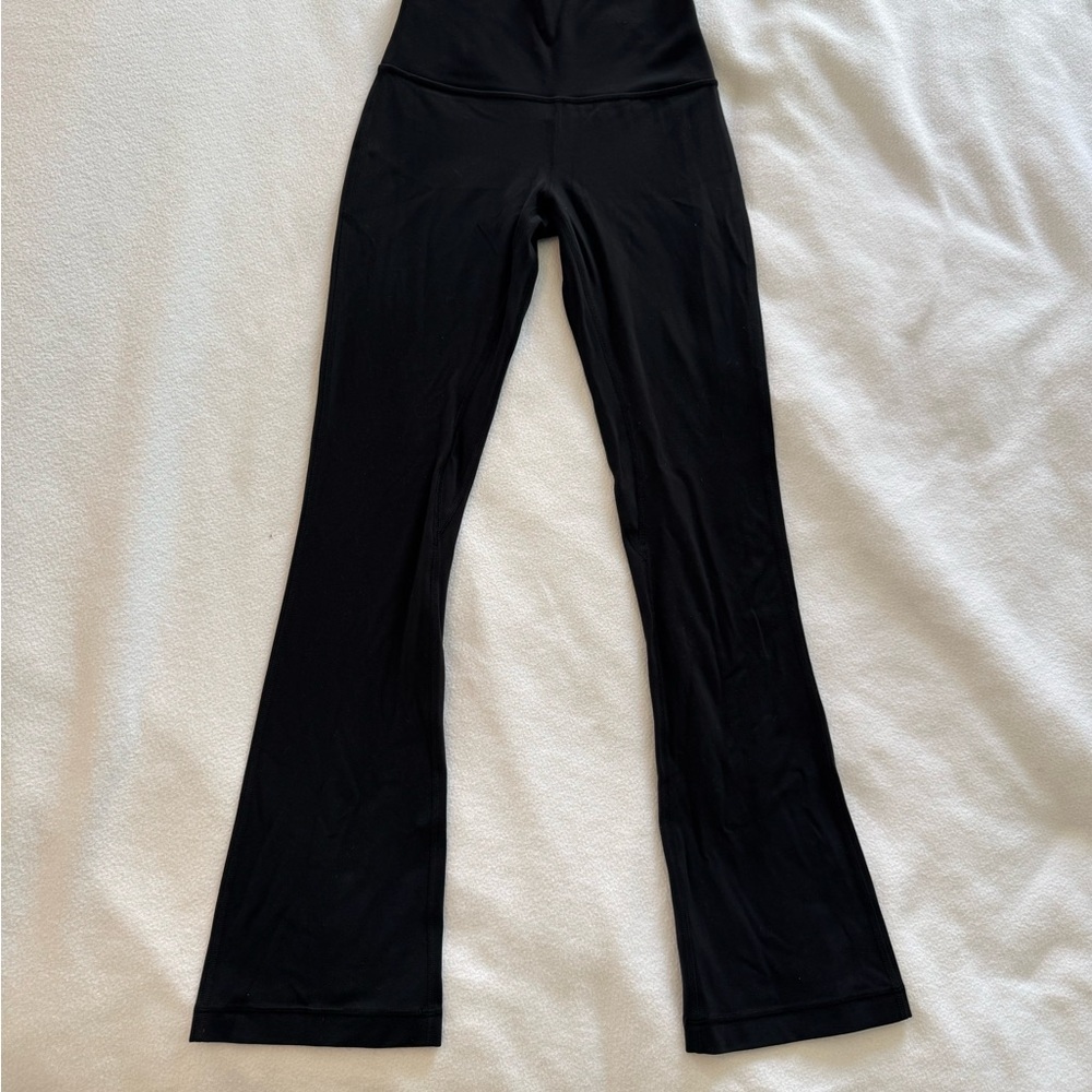 Lululemon mini flare High-rise Align pant, 4, black, extra short